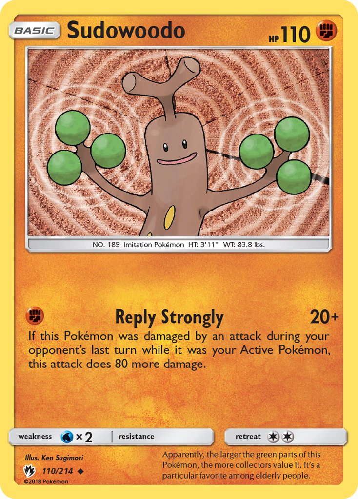 Sudowoodo (110/214) [Sun & Moon: Lost Thunder] | Deep Dive Games St. Marys