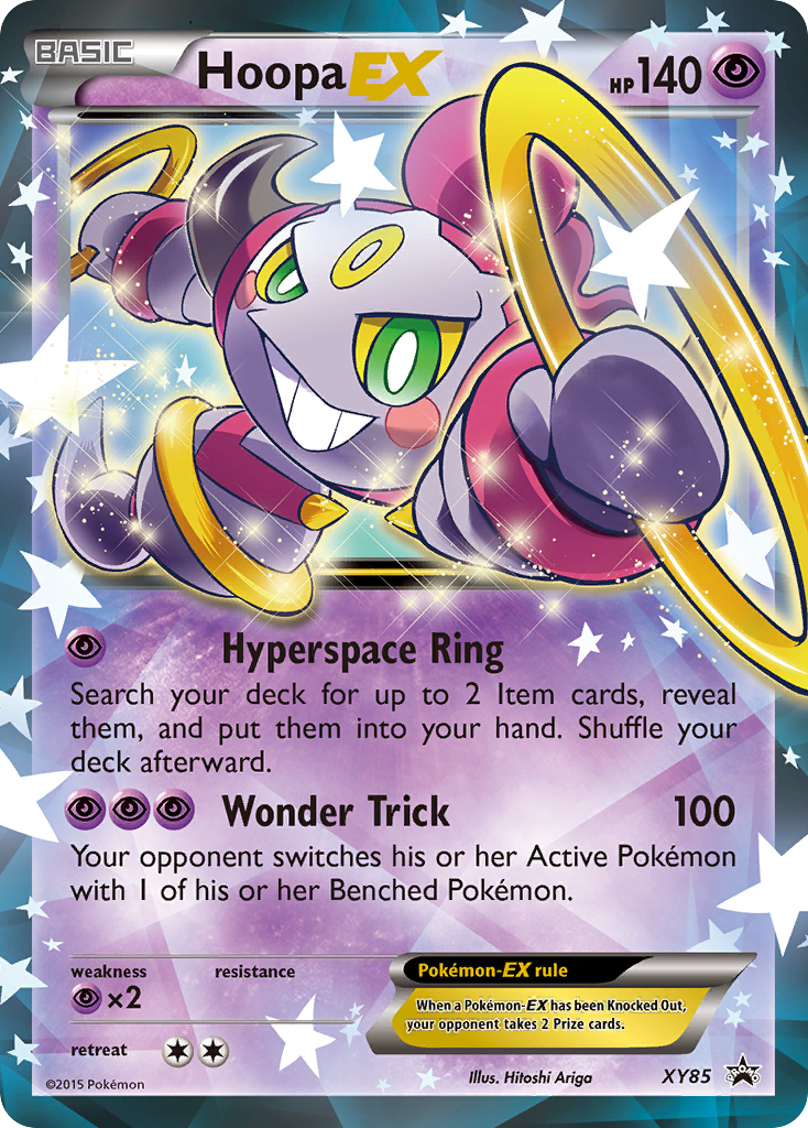 Hoopa EX (XY85) (Collection Promo) [XY: Black Star Promos] | Deep Dive Games St. Marys