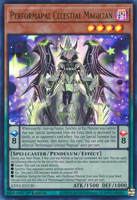 Performapal Celestial Magician [LDS3-EN130] Ultra Rare | Deep Dive Games St. Marys