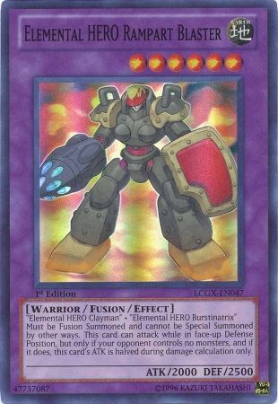 Elemental HERO Rampart Blaster [LCGX-EN047] Super Rare | Deep Dive Games St. Marys