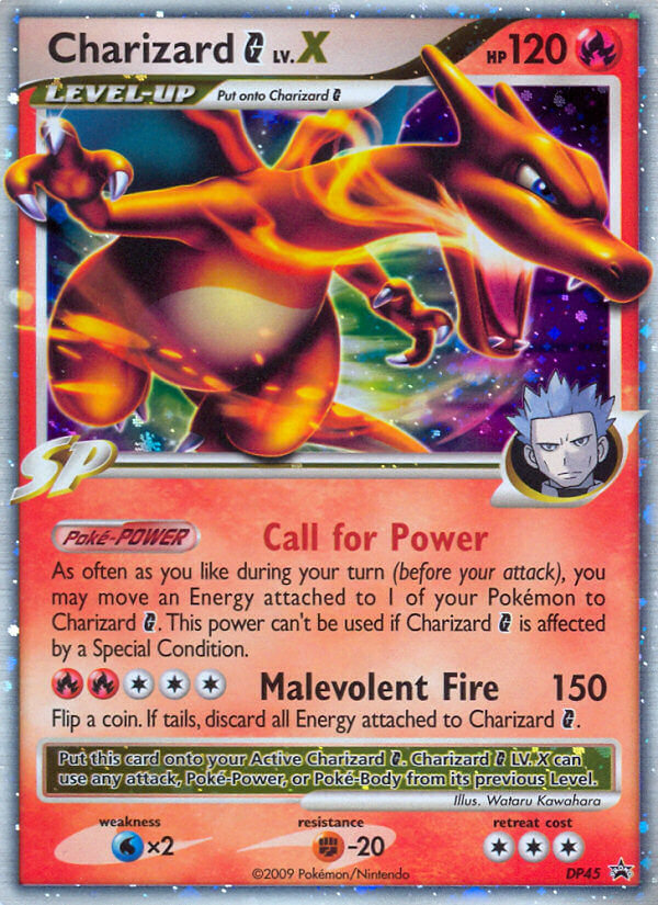 Charizard G LV.X (DP45) [Diamond & Pearl: Black Star Promos] | Deep Dive Games St. Marys