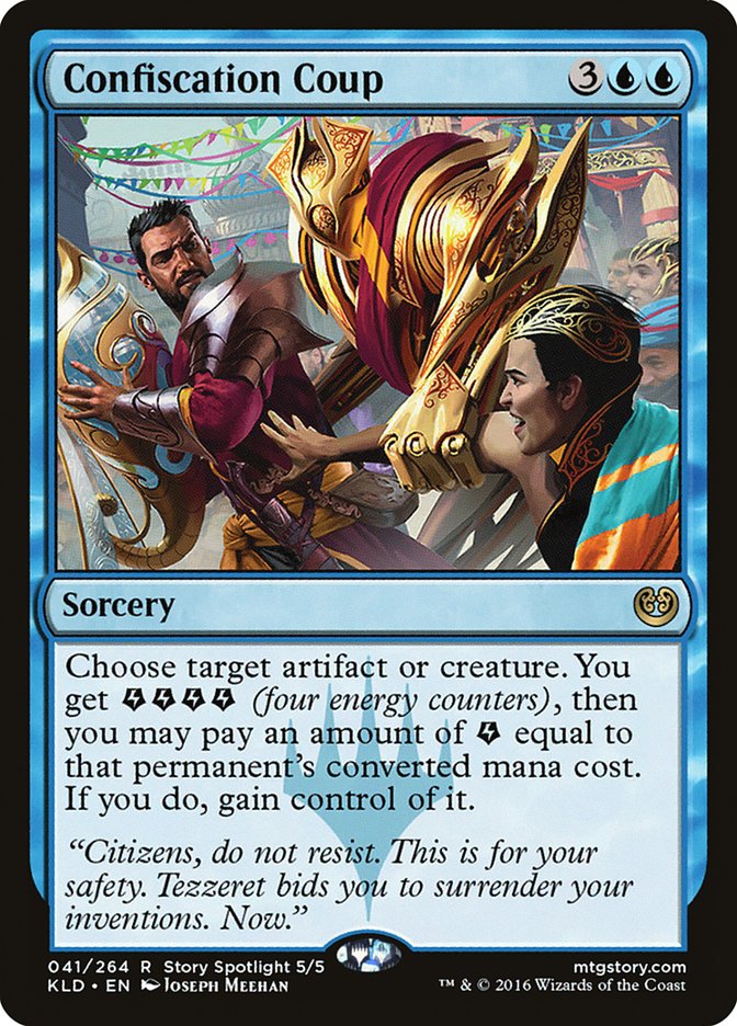 Confiscation Coup [Kaladesh] | Deep Dive Games St. Marys