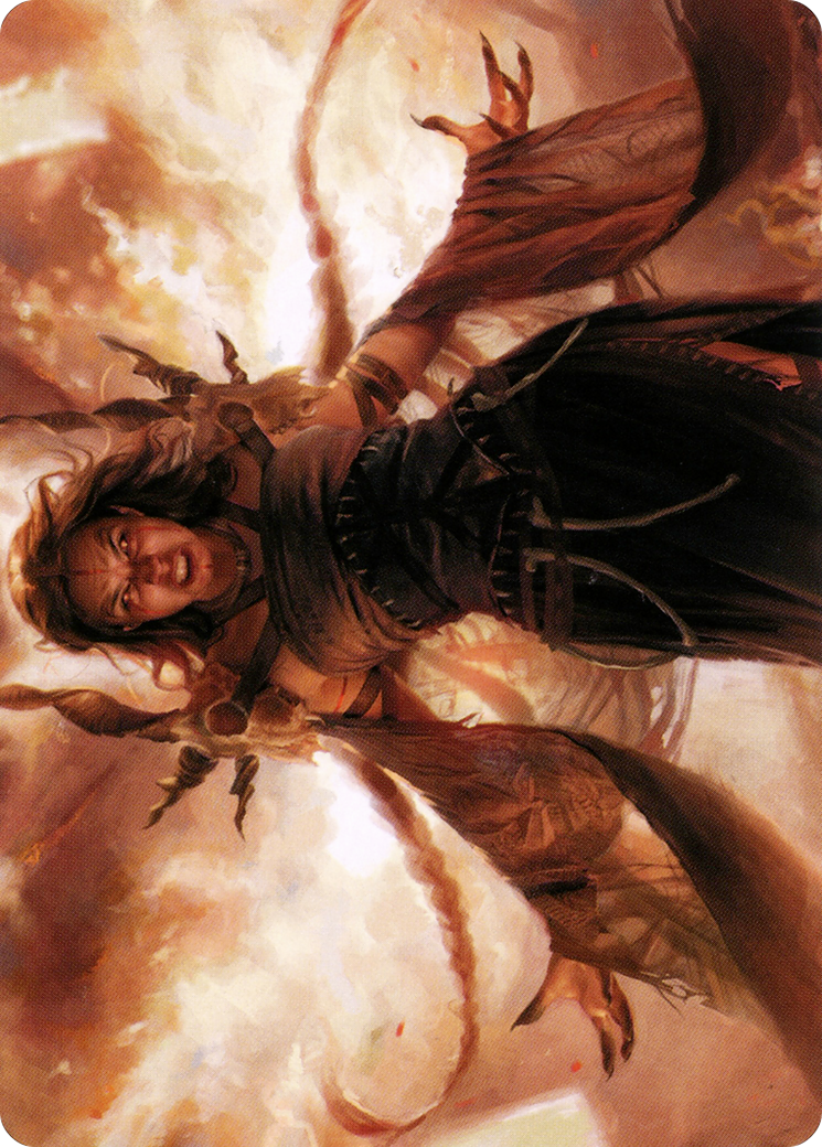 Dragon's Rage Channeler Art Card [Modern Horizons 2 Art Series] | Deep Dive Games St. Marys