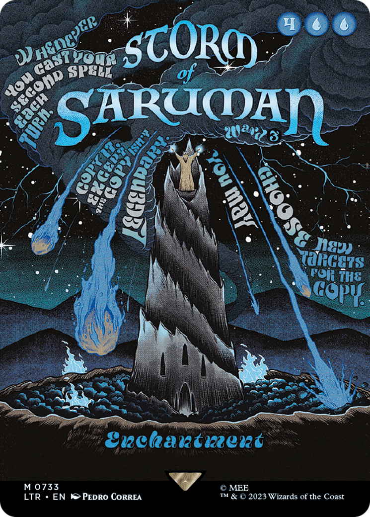 Storm of Saruman (Borderless Poster) [The Lord of the Rings: Tales of Middle-Earth] | Deep Dive Games St. Marys