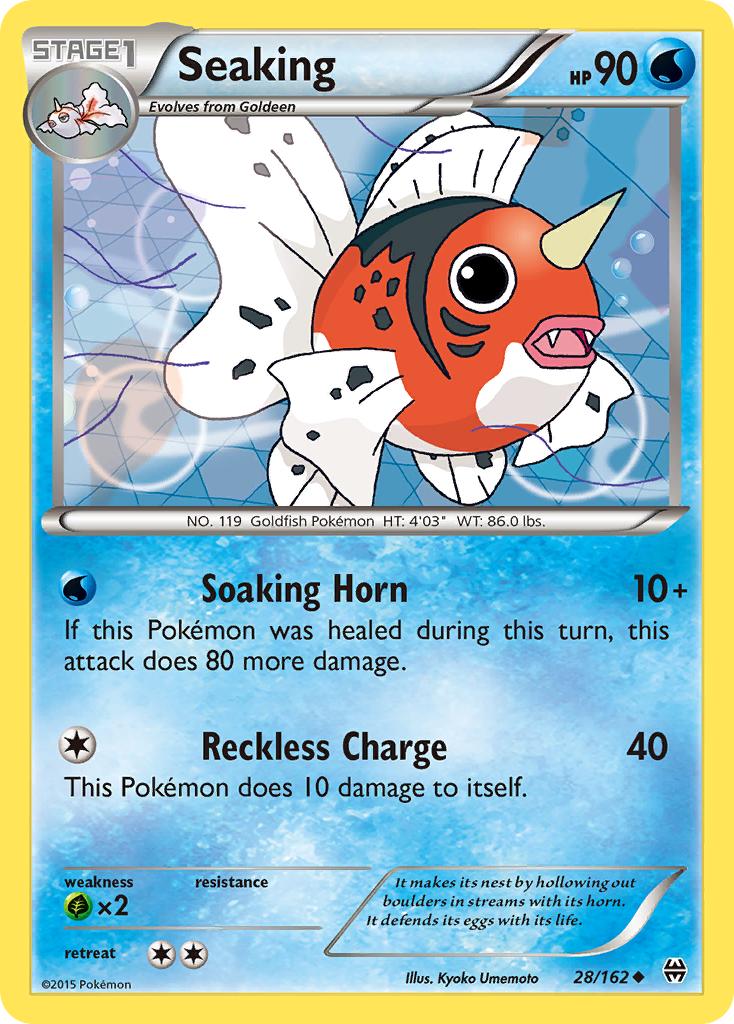 Seaking (28/162) [XY: BREAKthrough] | Deep Dive Games St. Marys