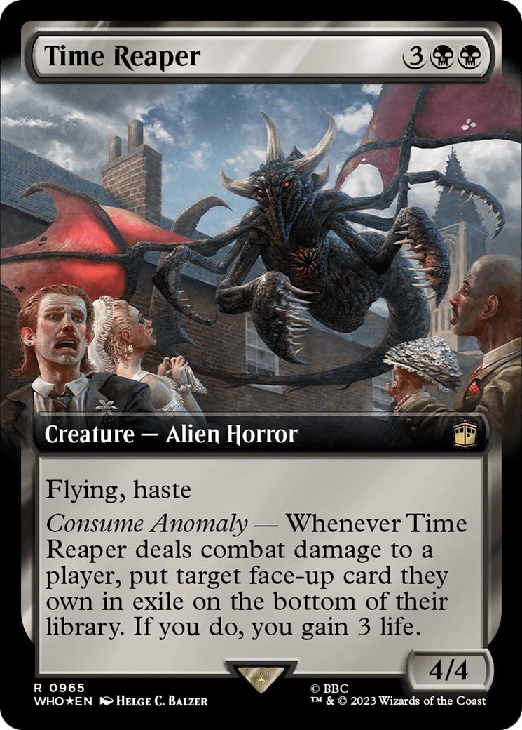 Time Reaper (Extended Art) (Surge Foil) [Doctor Who] | Deep Dive Games St. Marys