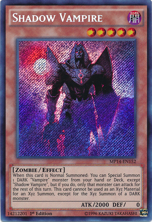 Shadow Vampire [MP14-EN152] Secret Rare | Deep Dive Games St. Marys