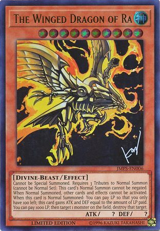 The Winged Dragon of Ra [JMPS-EN006] Ultra Rare | Deep Dive Games St. Marys