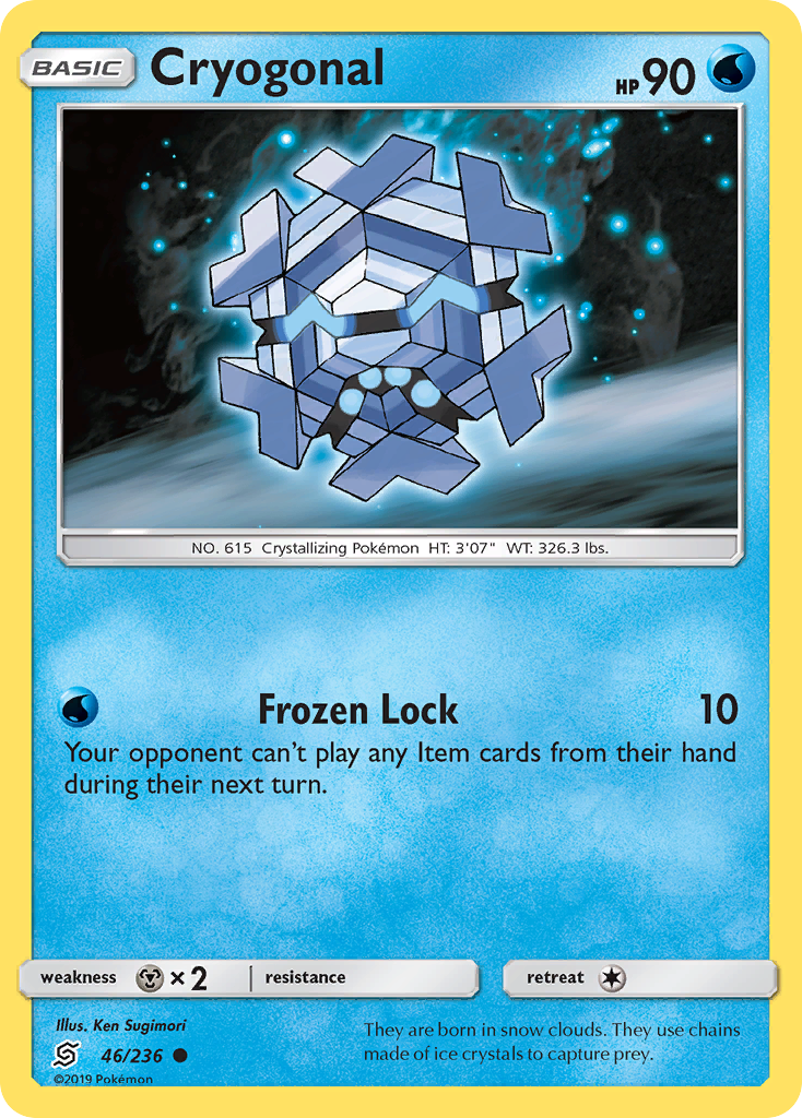 Cryogonal (46/236) [Sun & Moon: Unified Minds] | Deep Dive Games St. Marys