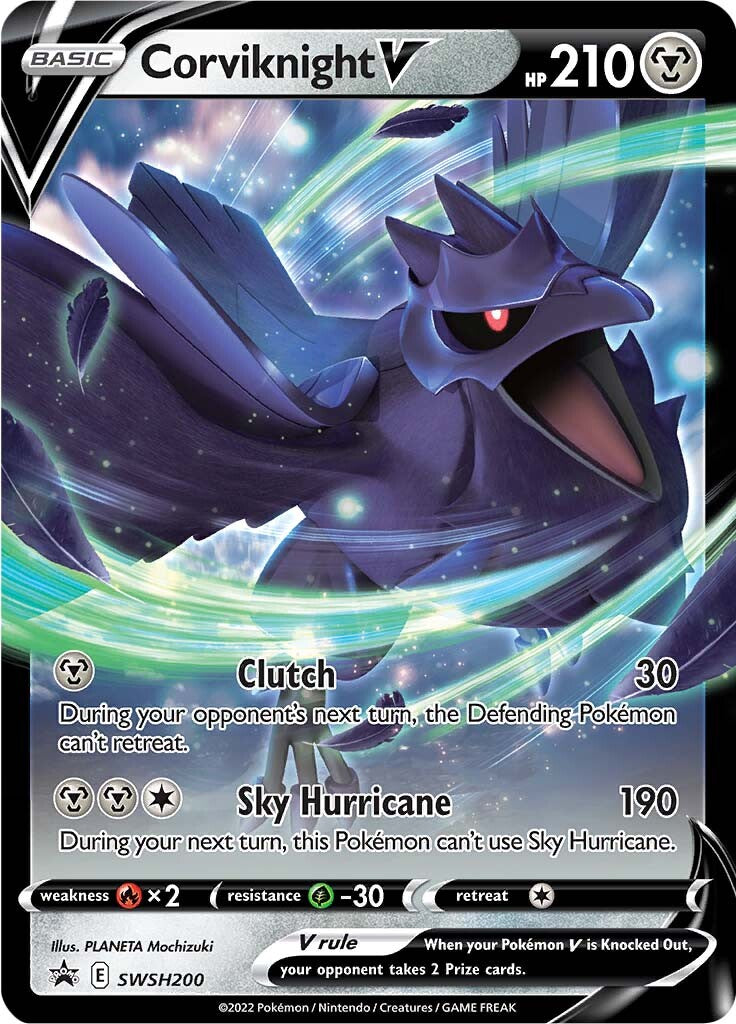 Corviknight V (SWSH200) [Sword & Shield: Black Star Promos] | Deep Dive Games St. Marys