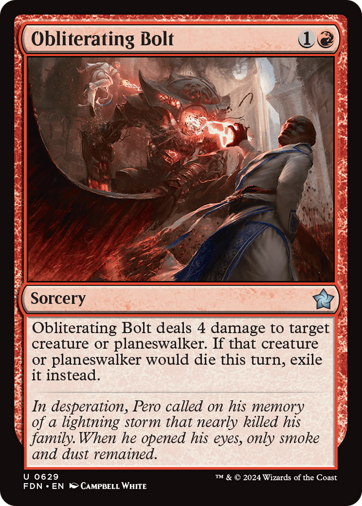 Obliterating Bolt [Foundations] | Deep Dive Games St. Marys