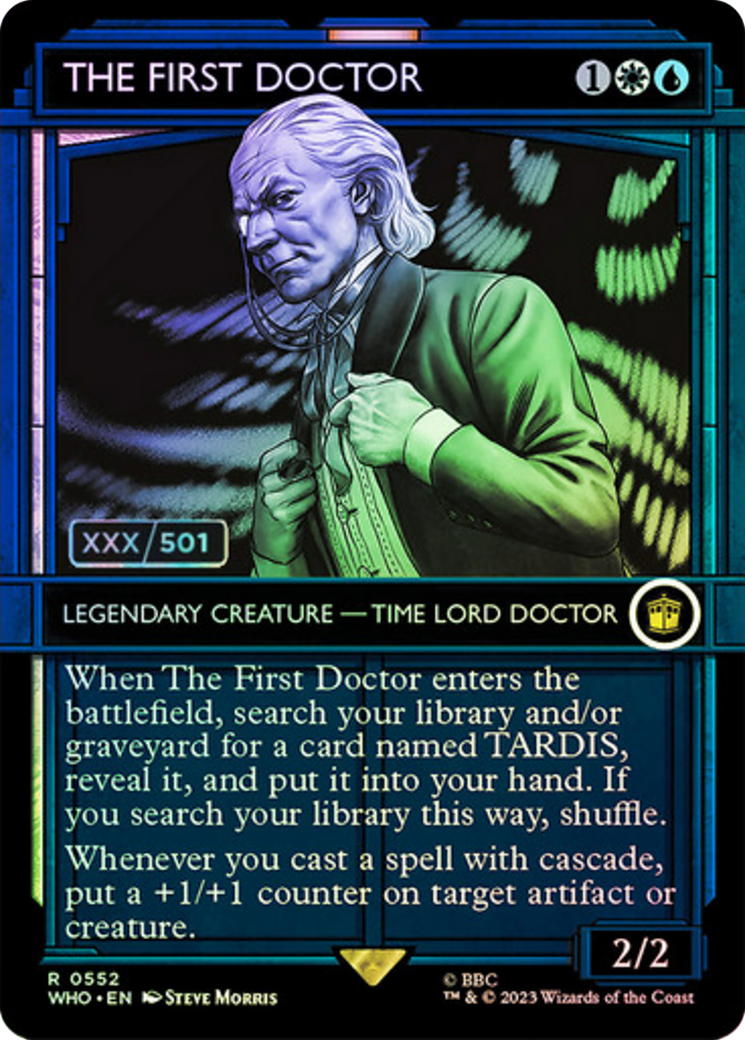 The First Doctor (Serial Numbered) [Doctor Who] | Deep Dive Games St. Marys