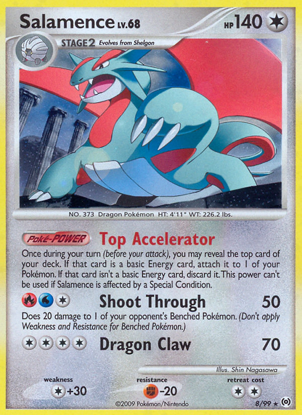 Salamence (8/99) [Platinum: Arceus] | Deep Dive Games St. Marys