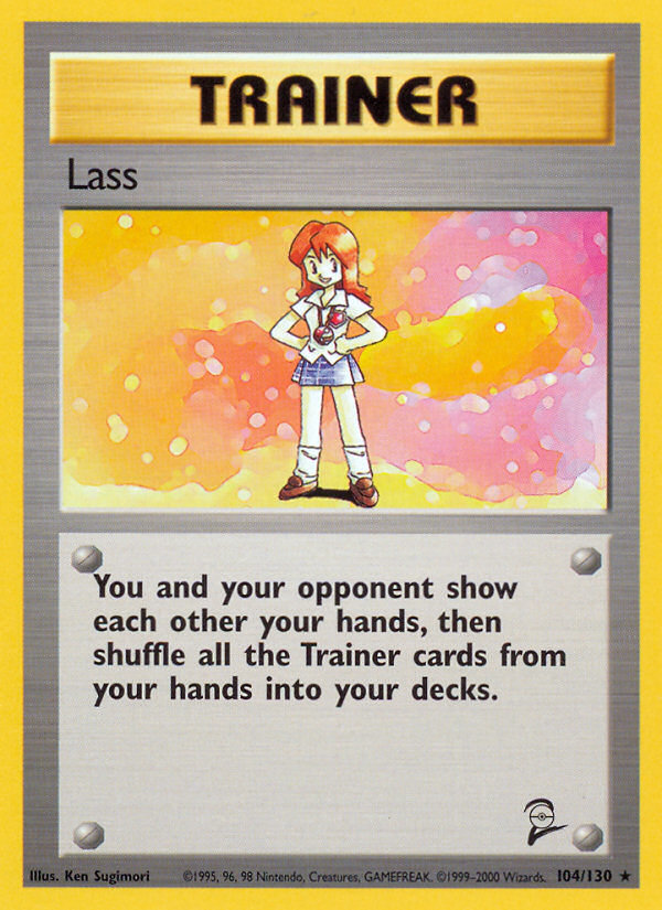 Lass (104/130) [Base Set 2] | Deep Dive Games St. Marys