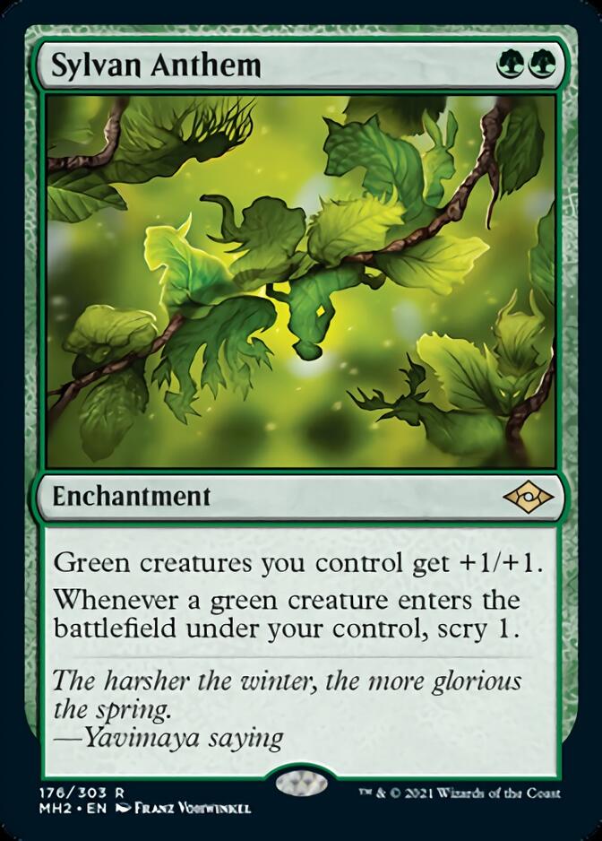 Sylvan Anthem [Modern Horizons 2] | Deep Dive Games St. Marys