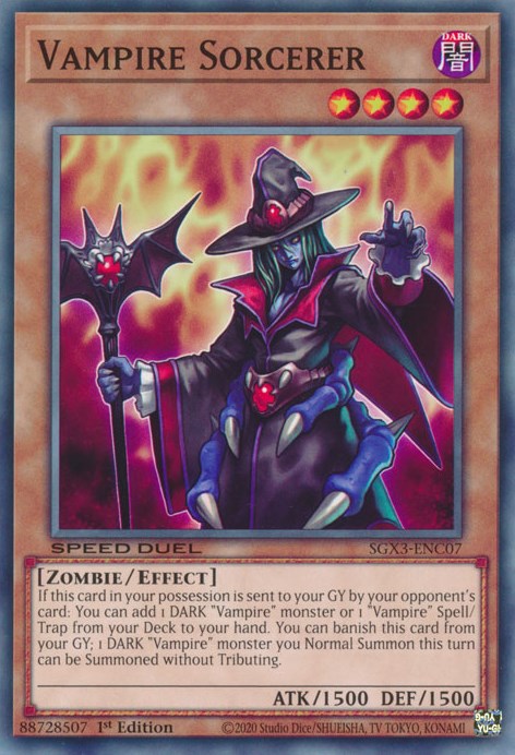 Vampire Sorcerer [SGX3-ENC07] Common | Deep Dive Games St. Marys