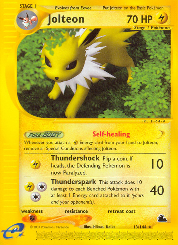 Jolteon (13/144) [Skyridge] | Deep Dive Games St. Marys