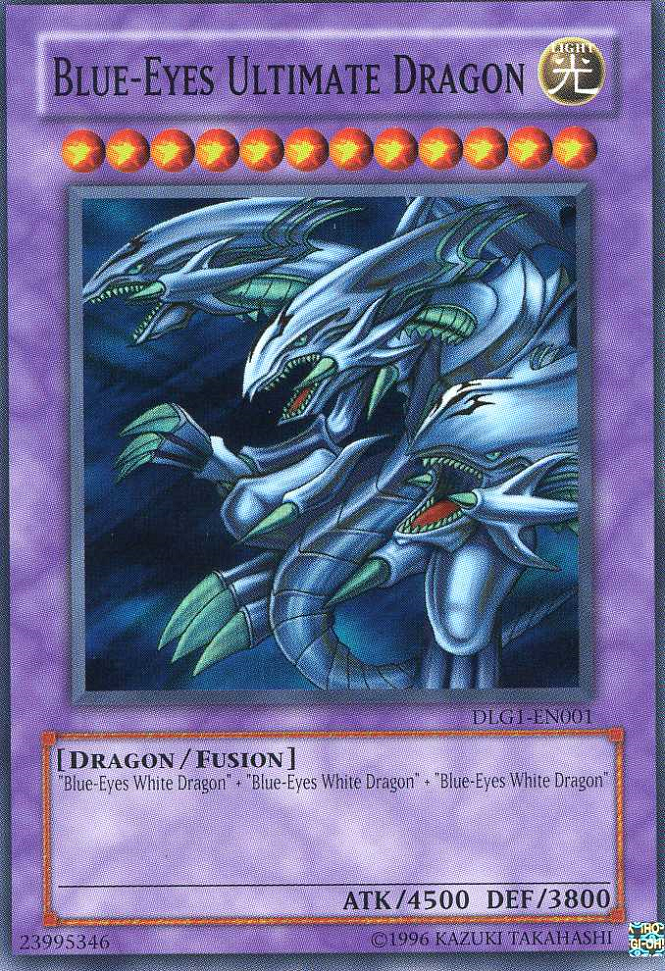 Blue-Eyes Ultimate Dragon [DLG1-EN001] Super Rare | Deep Dive Games St. Marys