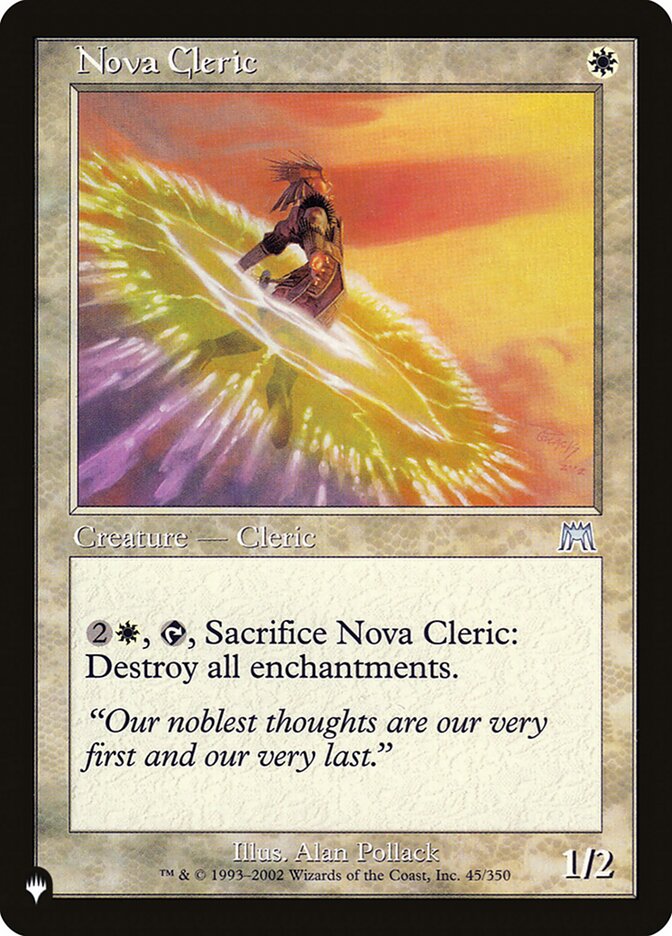 Nova Cleric [The List] | Deep Dive Games St. Marys