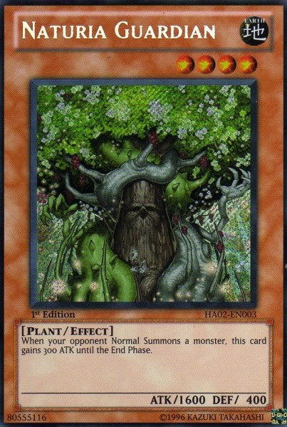 Naturia Guardian [HA02-EN003] Secret Rare | Deep Dive Games St. Marys