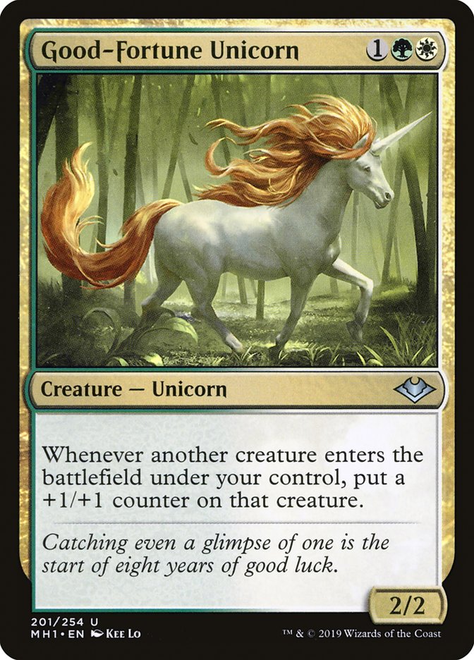 Good-Fortune Unicorn [Modern Horizons] | Deep Dive Games St. Marys