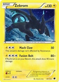 Zekrom (39/116) (Cosmos Holo) [Black & White: Plasma Freeze] | Deep Dive Games St. Marys