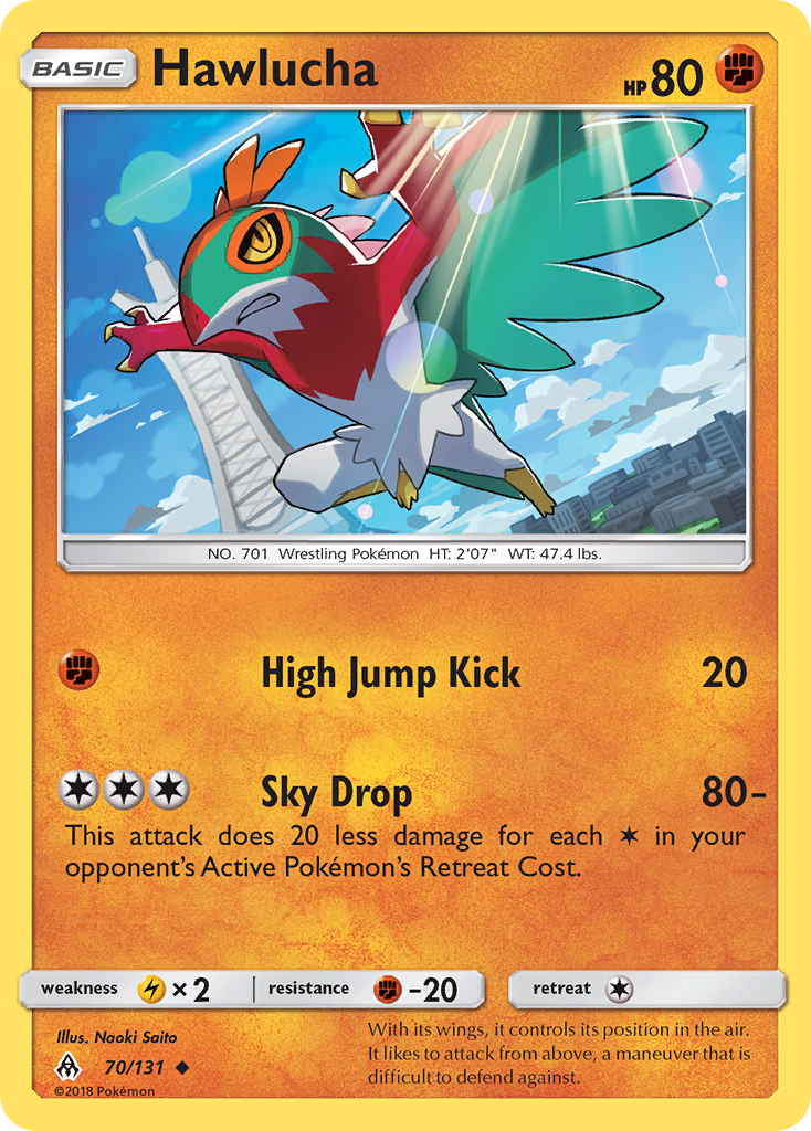 Hawlucha (70/131) [Sun & Moon: Forbidden Light] | Deep Dive Games St. Marys