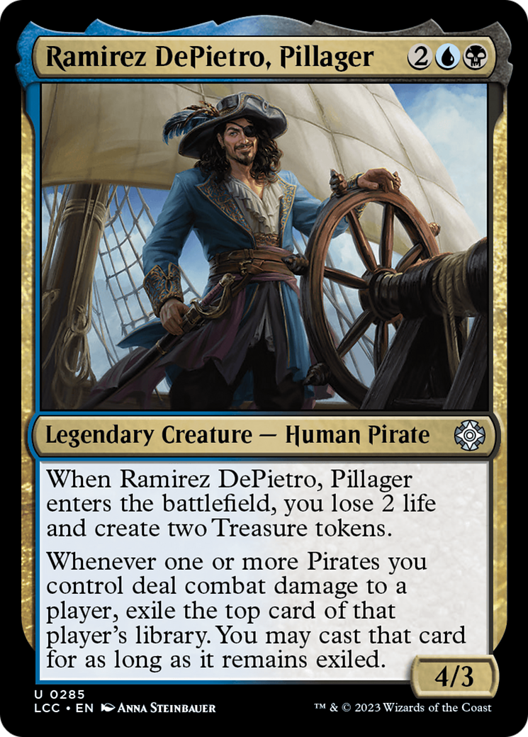 Ramirez DePietro, Pillager [The Lost Caverns of Ixalan Commander] | Deep Dive Games St. Marys