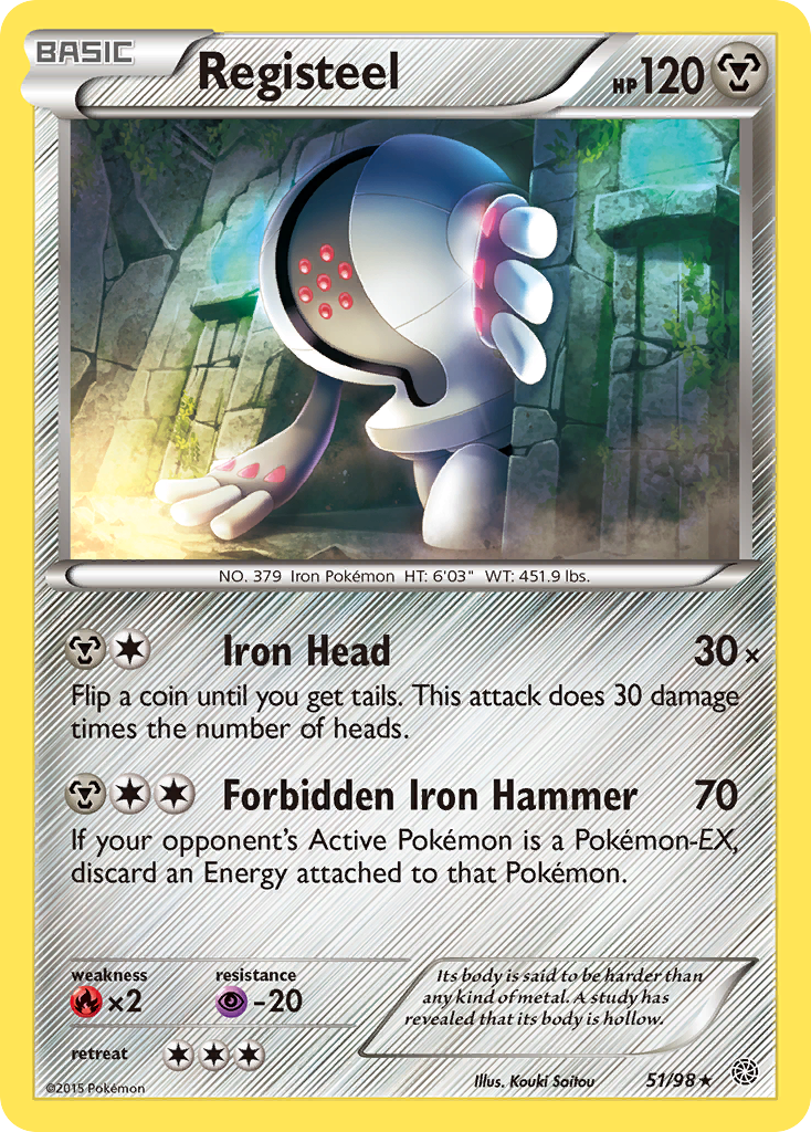 Registeel (51/98) [XY: Ancient Origins] | Deep Dive Games St. Marys