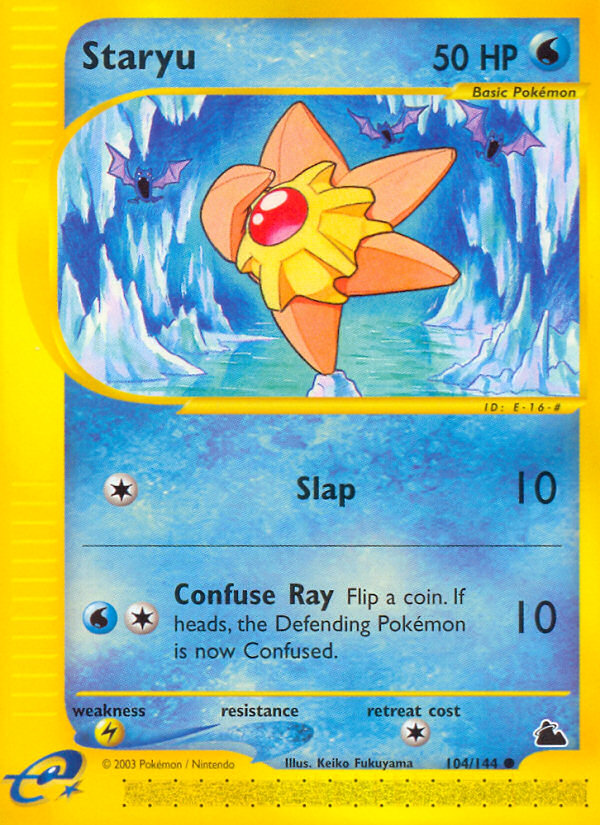 Staryu (104/144) [Skyridge] | Deep Dive Games St. Marys