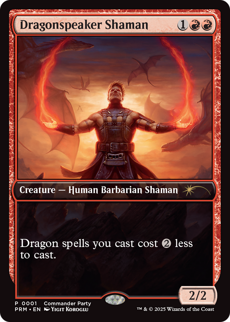 Dragonspeaker Shaman [Wizards Play Network 2025] | Deep Dive Games St. Marys