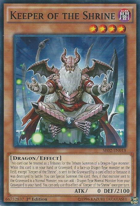 Keeper of the Shrine [SR02-EN018] Common | Deep Dive Games St. Marys
