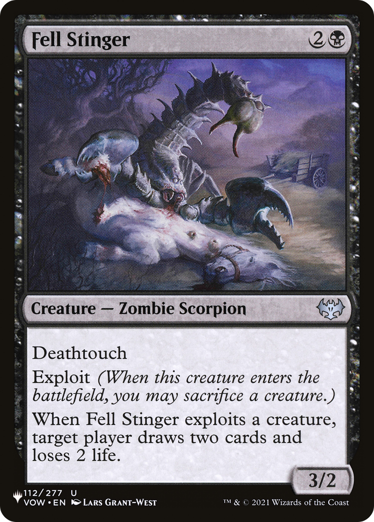 Fell Stinger [The List] | Deep Dive Games St. Marys