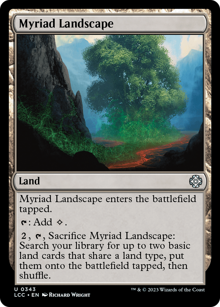Myriad Landscape [The Lost Caverns of Ixalan Commander] | Deep Dive Games St. Marys