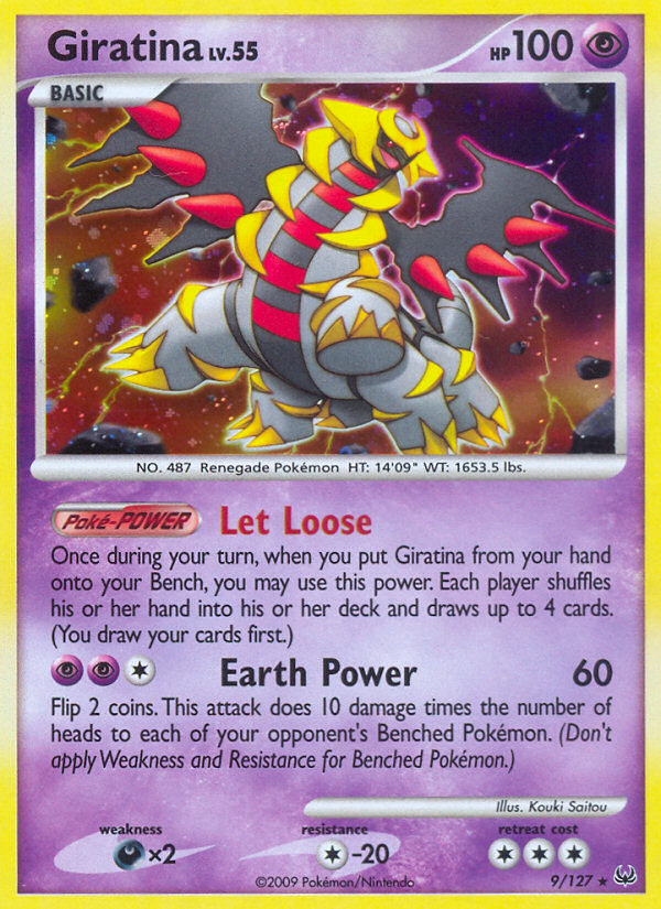 Giratina (9/127) [Platinum: Base Set] | Deep Dive Games St. Marys