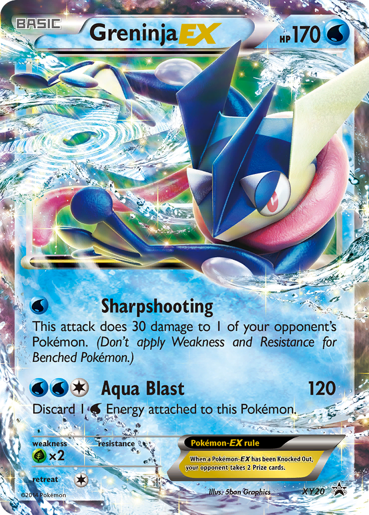 Greninja EX (XY20) [XY: Black Star Promos] | Deep Dive Games St. Marys