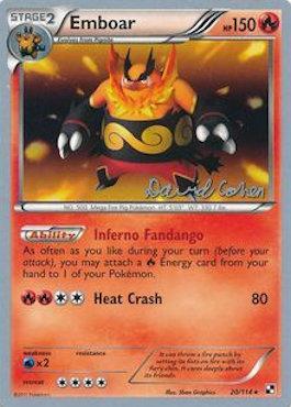 Emboar (20/114) (Twinboar - David Cohen) [World Championships 2011] | Deep Dive Games St. Marys