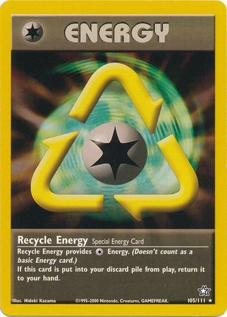 Recycle Energy (105/111) [Neo Genesis Unlimited] | Deep Dive Games St. Marys