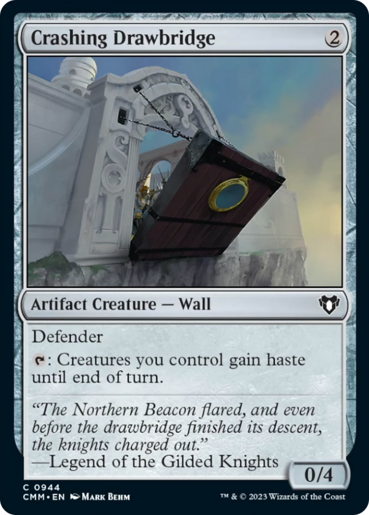 Crashing Drawbridge [Commander Masters] | Deep Dive Games St. Marys