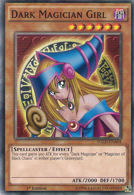 Dark Magician Girl [YGLD-ENA04] Common | Deep Dive Games St. Marys