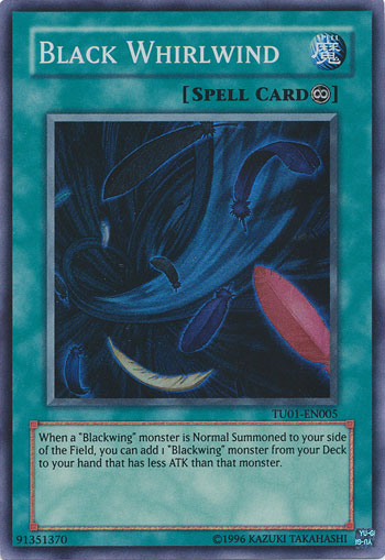 Black Whirlwind [TU01-EN005] Super Rare | Deep Dive Games St. Marys