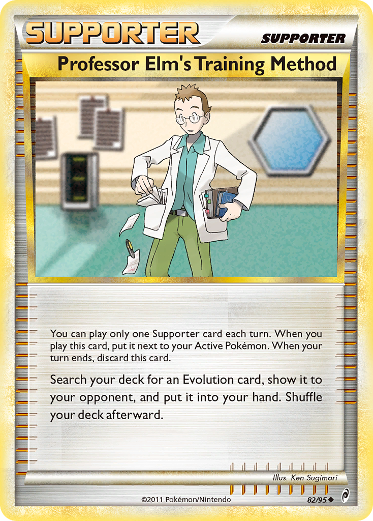 Professor Elm's Training Method (82/95) [HeartGold & SoulSilver: Call of Legends] | Deep Dive Games St. Marys