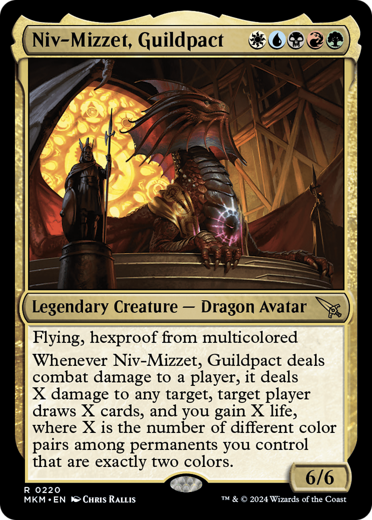 Niv-Mizzet, Guildpact [Murders at Karlov Manor] | Deep Dive Games St. Marys