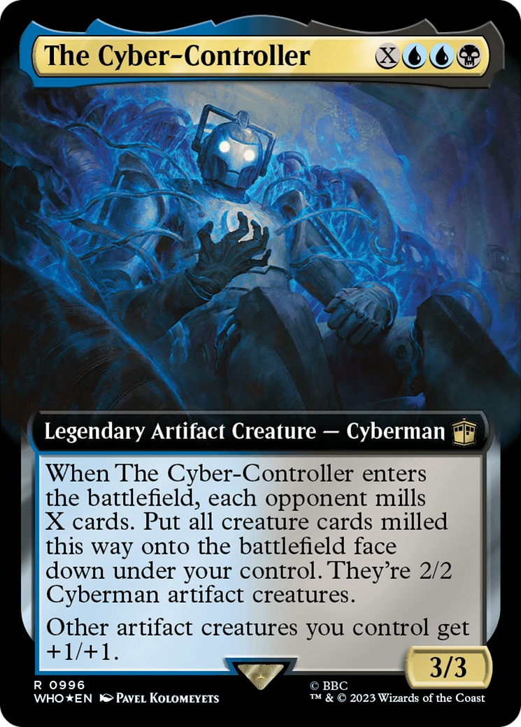 The Cyber-Controller (Extended Art) (Surge Foil) [Doctor Who] | Deep Dive Games St. Marys