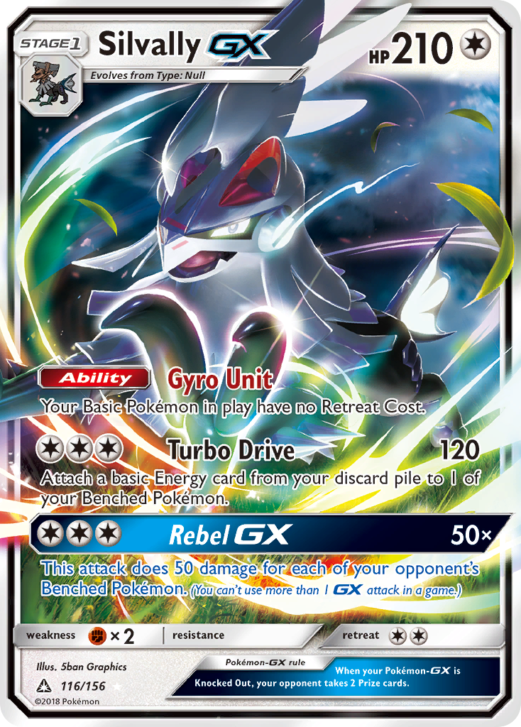 Silvally GX (116/156) [Sun & Moon: Ultra Prism] | Deep Dive Games St. Marys