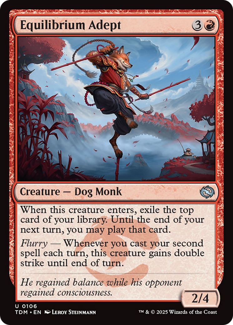 Equilibrium Adept [Tarkir: Dragonstorm] | Deep Dive Games St. Marys