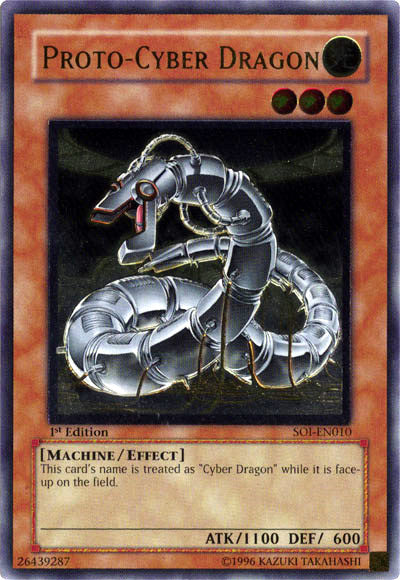 Proto-Cyber Dragon (UTR) [SOI-EN010] Ultimate Rare | Deep Dive Games St. Marys