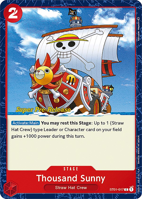 Thousand Sunny [Super Pre-Release Starter Deck: Straw Hat Crew] | Deep Dive Games St. Marys