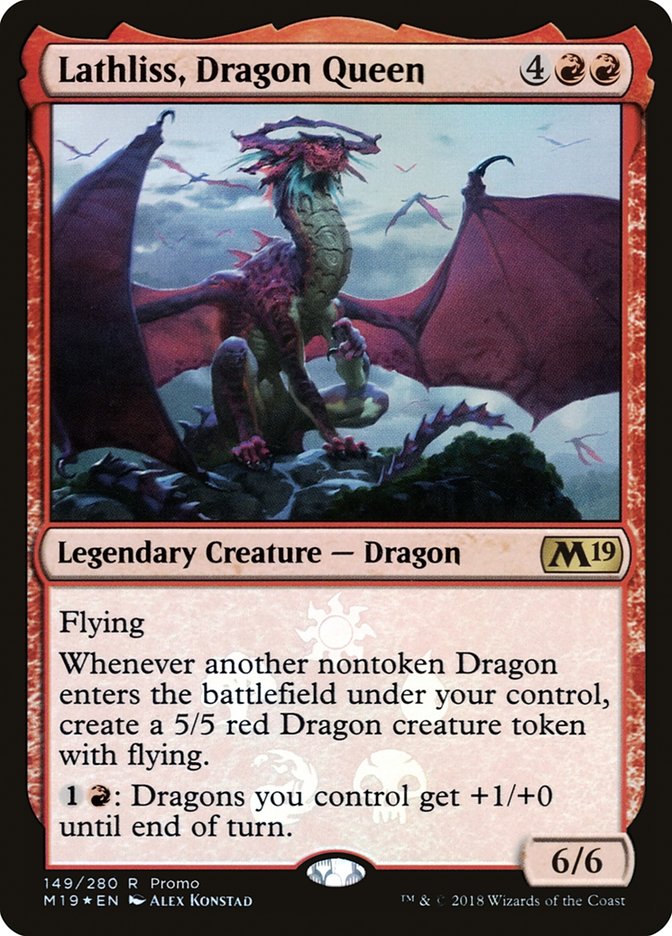 Lathliss, Dragon Queen [Resale Promos] | Deep Dive Games St. Marys