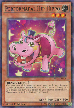 Performapal Hip Hippo [SP15-EN015] Shatterfoil Rare | Deep Dive Games St. Marys